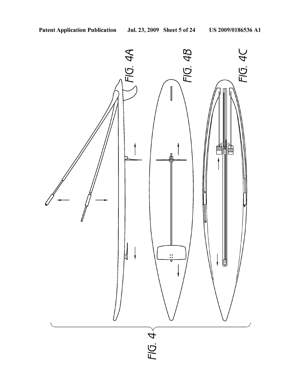 LEVER POWERED WATERCRAFT - diagram, schematic, and image 06