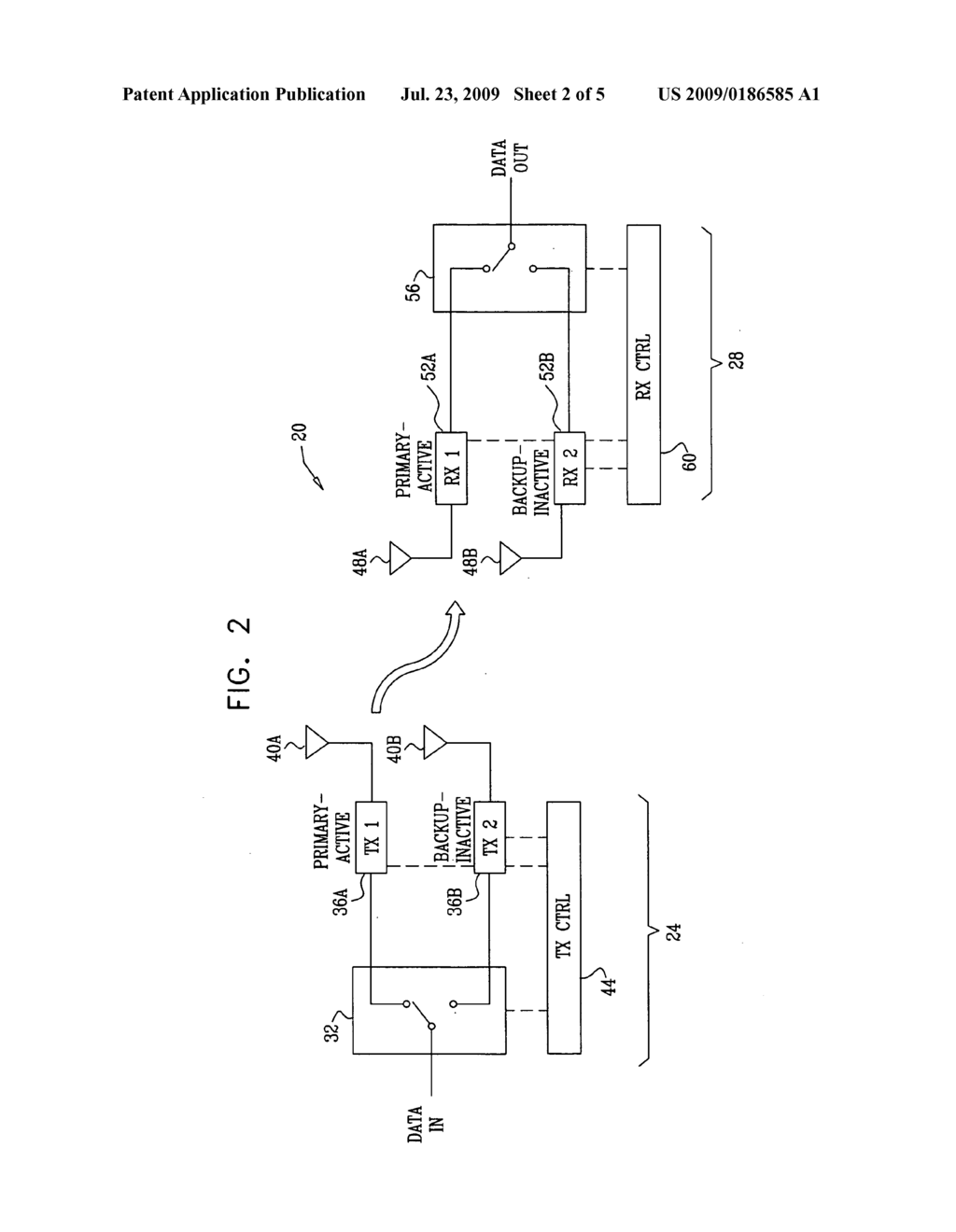 Multi-mode wireless communication link - diagram, schematic, and image 03