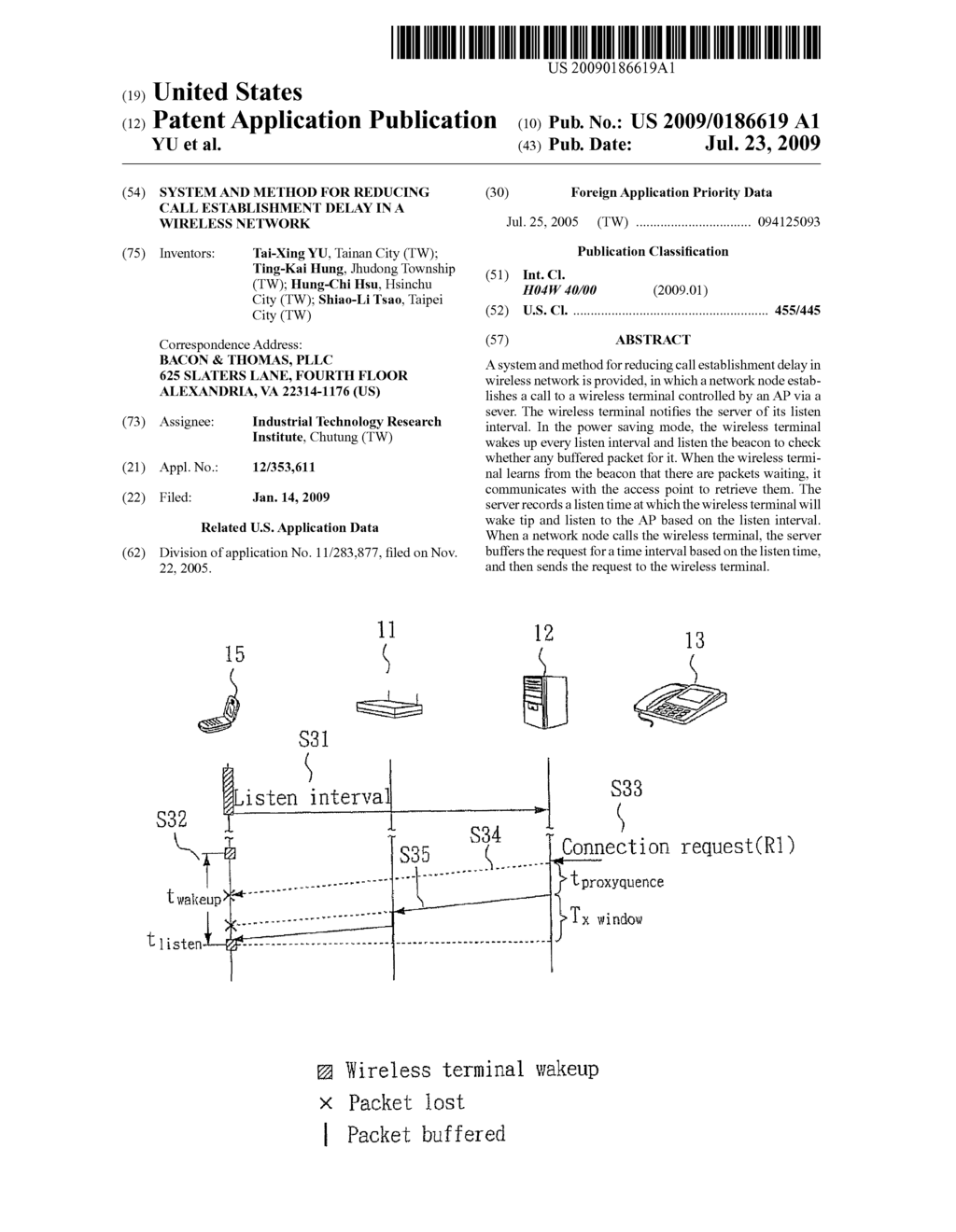 SYSTEM AND METHOD FOR REDUCING CALL ESTABLISHMENT DELAY IN A WIRELESS NETWORK - diagram, schematic, and image 01