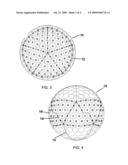 Golf Ball with Improved Flight Performance diagram and image