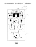 BELTED ALTERNATOR STARTER ACCESSORY DRIVE TENSIONING SYSTEM diagram and image