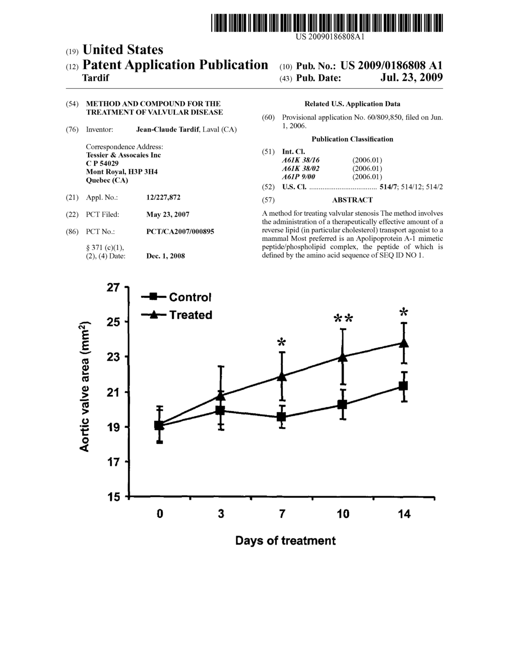 Method and Compound for the Treatment of Valvular Disease - diagram, schematic, and image 01