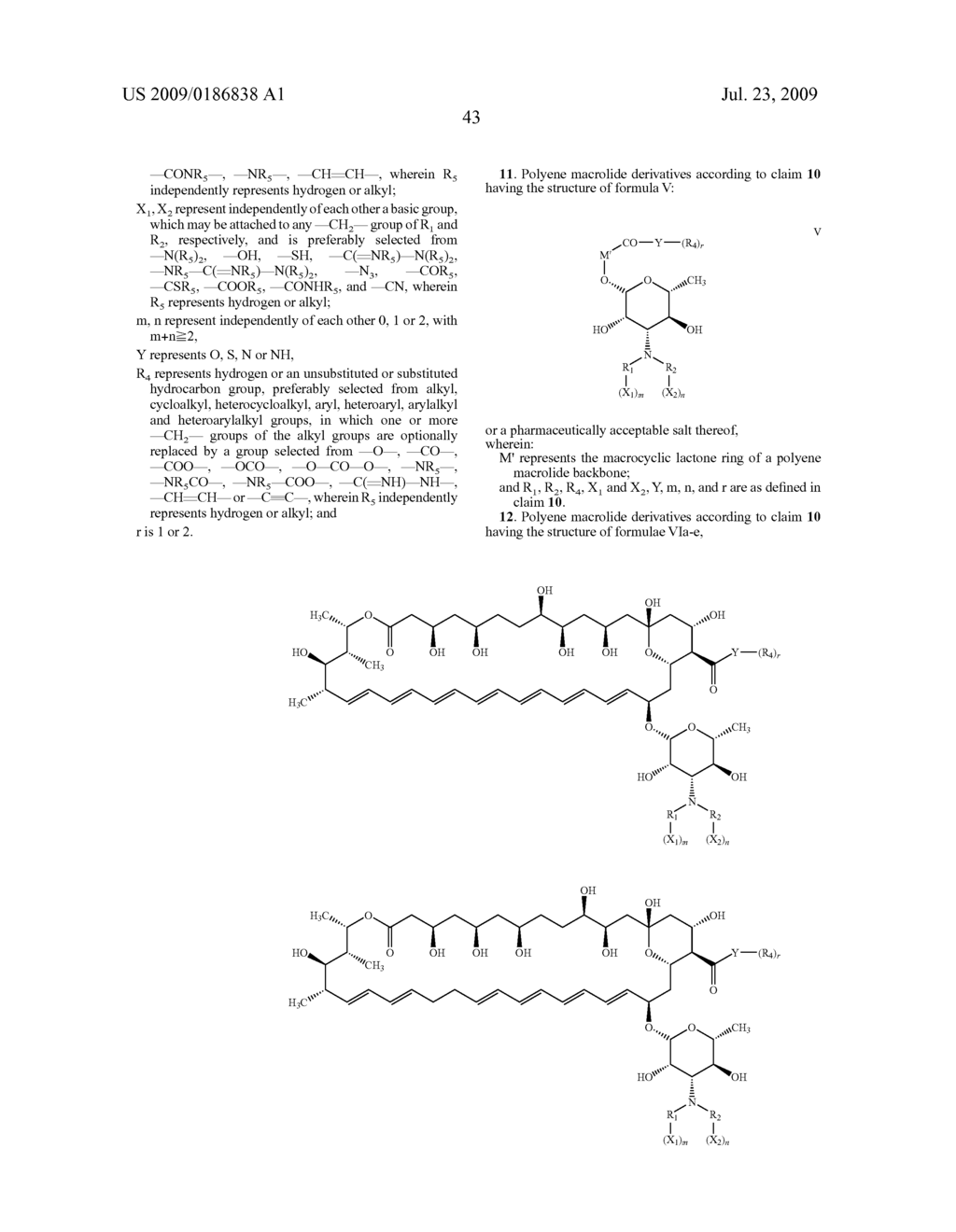 Amphotericin Derivatives - diagram, schematic, and image 50