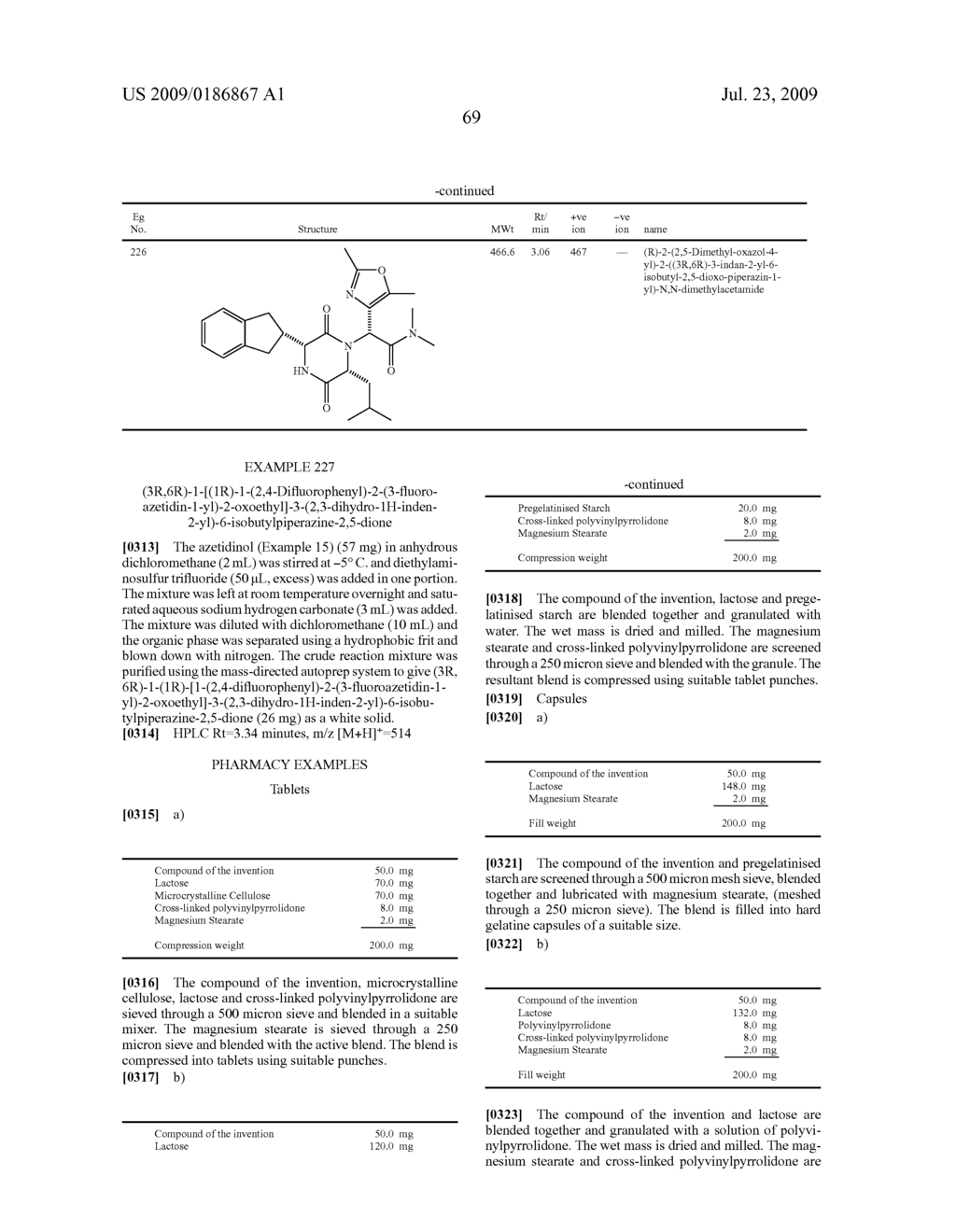 Substituted Diketopiperazines As Oxytocin Antagonists - diagram, schematic, and image 70