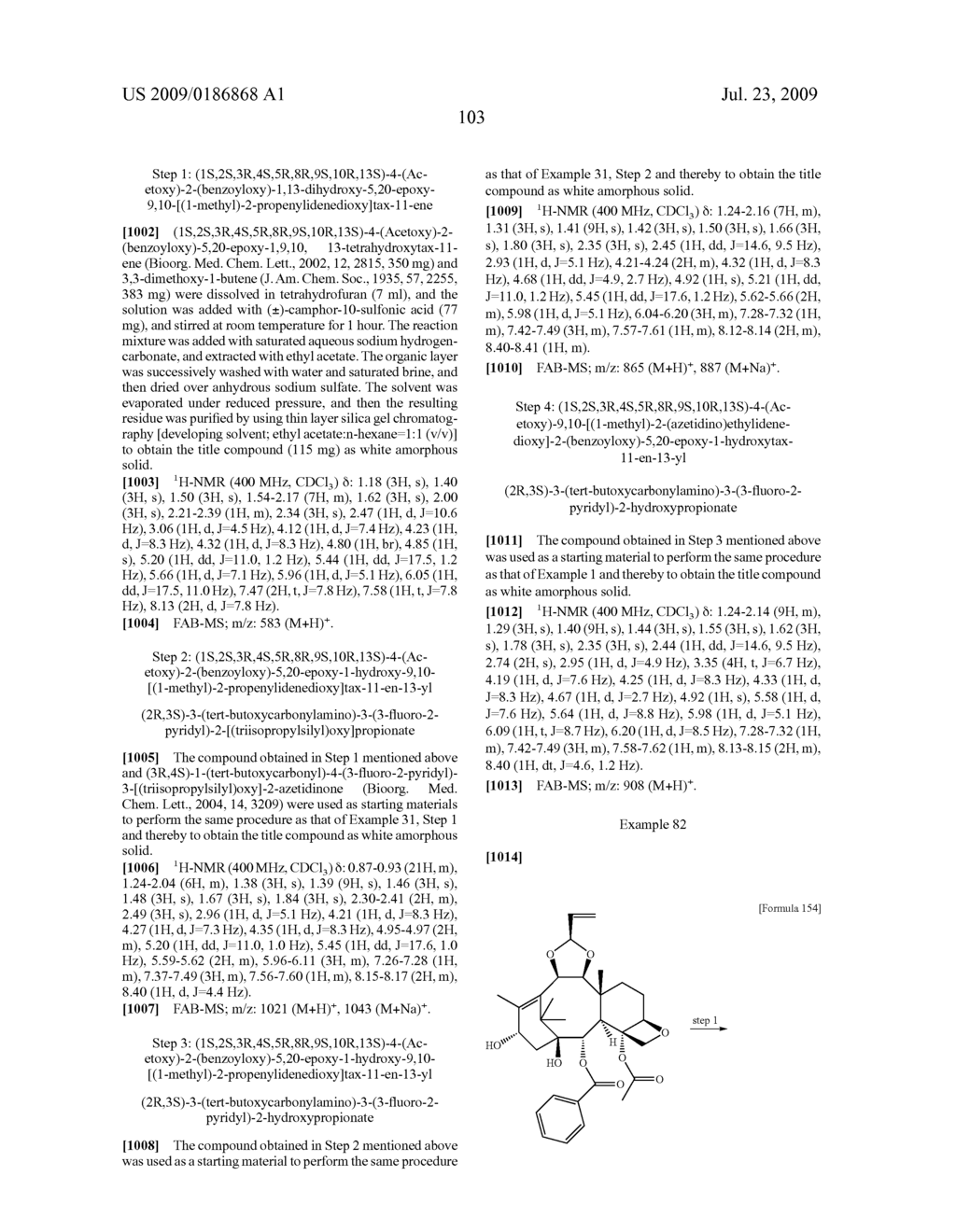 Taxane Compound Having Azetidine Ring Structure - diagram, schematic, and image 104