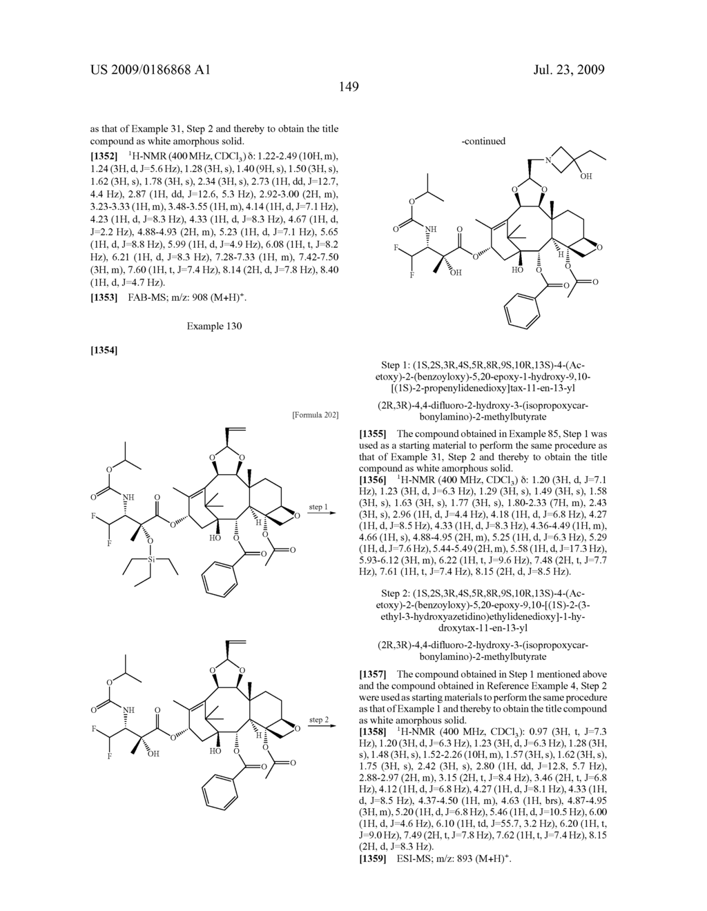 Taxane Compound Having Azetidine Ring Structure - diagram, schematic, and image 150