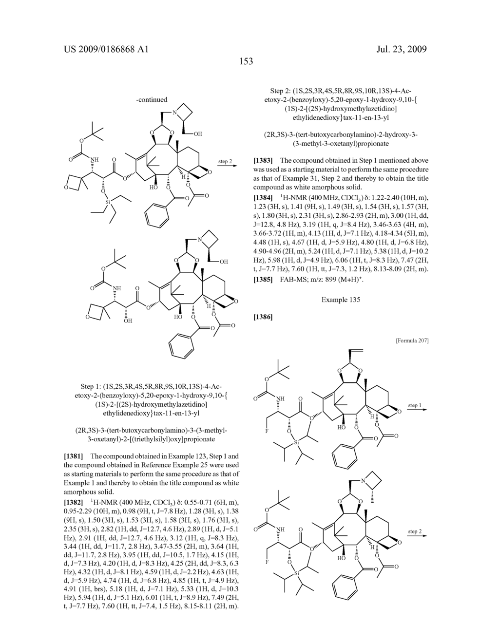 Taxane Compound Having Azetidine Ring Structure - diagram, schematic, and image 154