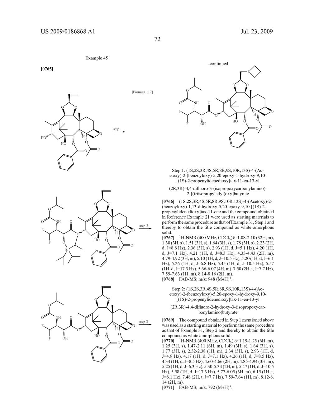 Taxane Compound Having Azetidine Ring Structure - diagram, schematic, and image 73