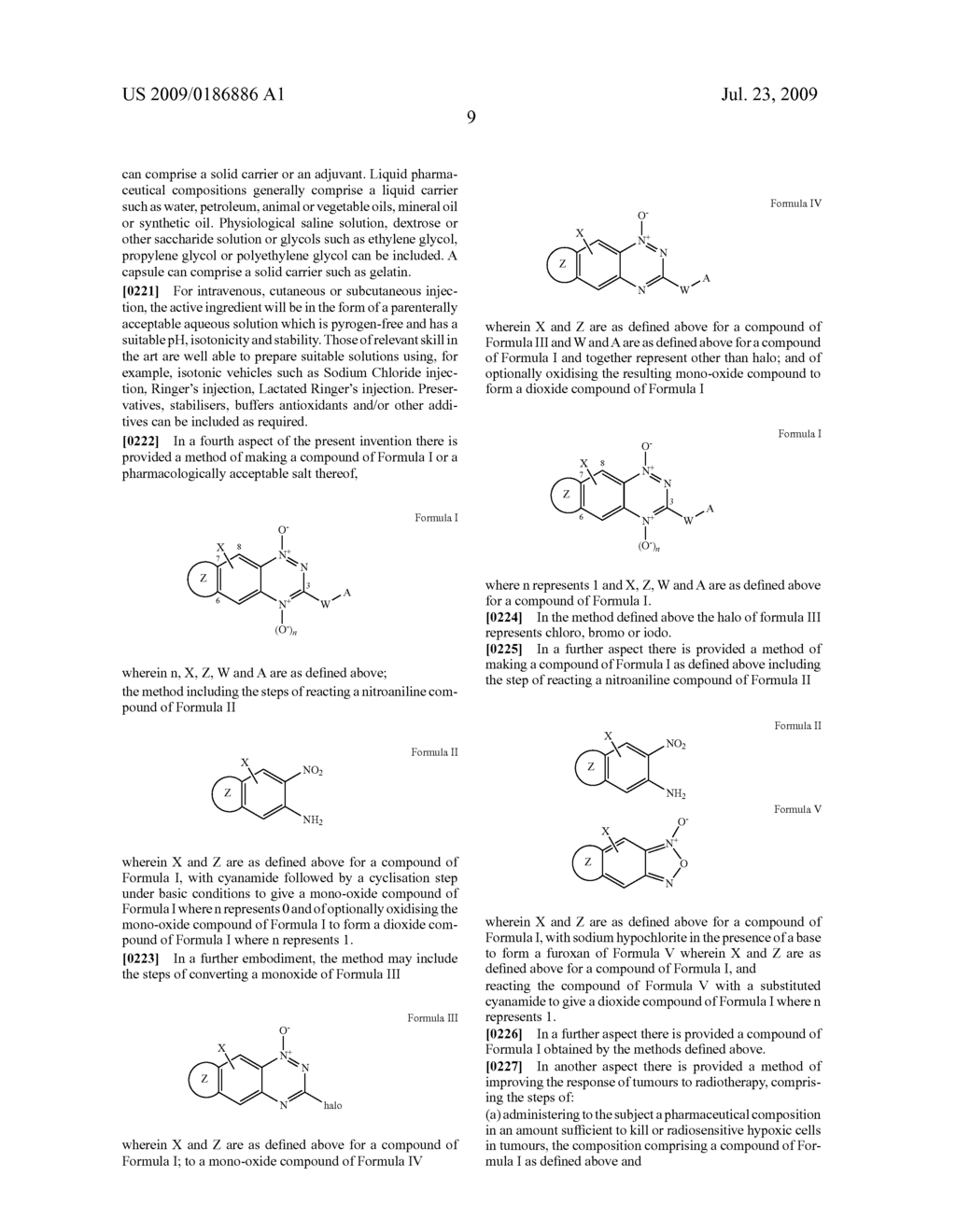 Tricyclic 1,2,4-Triazine Oxides and Compositions for Therapeutic Use in Cancer Treatments - diagram, schematic, and image 13