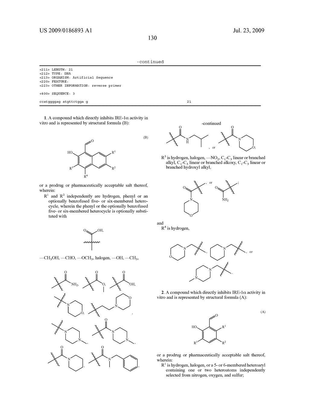 IRE-1alpha INHIBITORS - diagram, schematic, and image 142