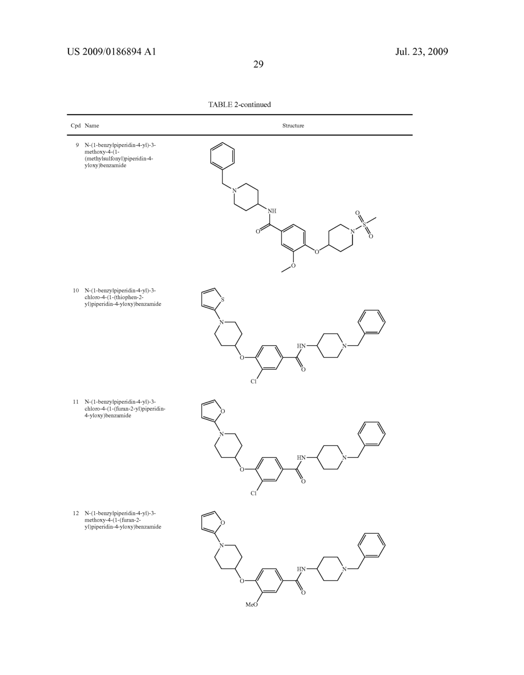 N-Substituted-Heterocycloalkyloxybenzamide Compounds and Methods of Use - diagram, schematic, and image 35