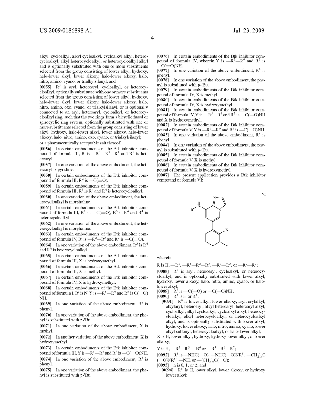 Inhibitors of bruton's tyrosine kinase - diagram, schematic, and image 05
