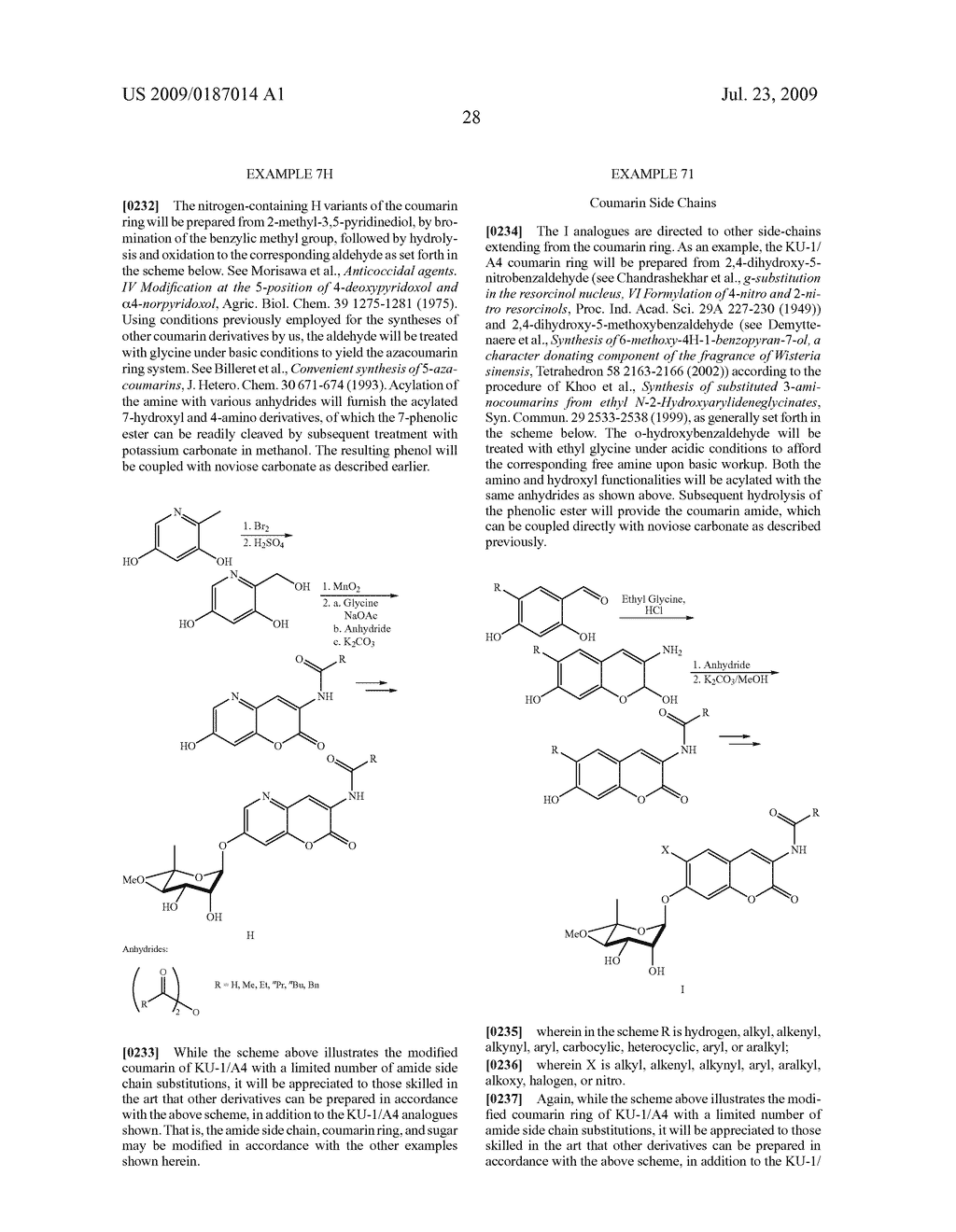 Novobiocin Analogues - diagram, schematic, and image 43