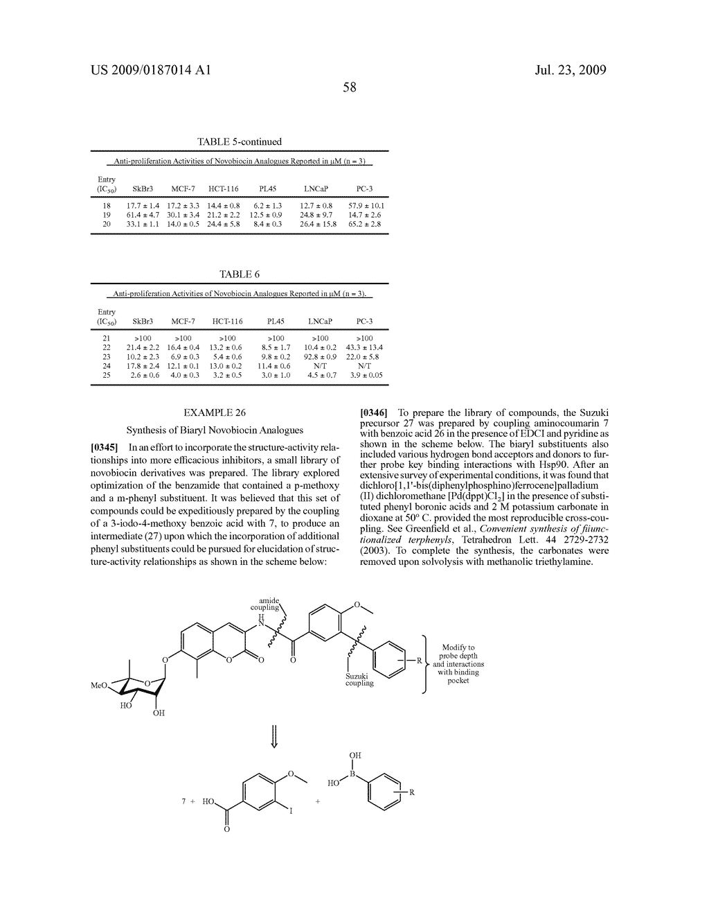 Novobiocin Analogues - diagram, schematic, and image 73