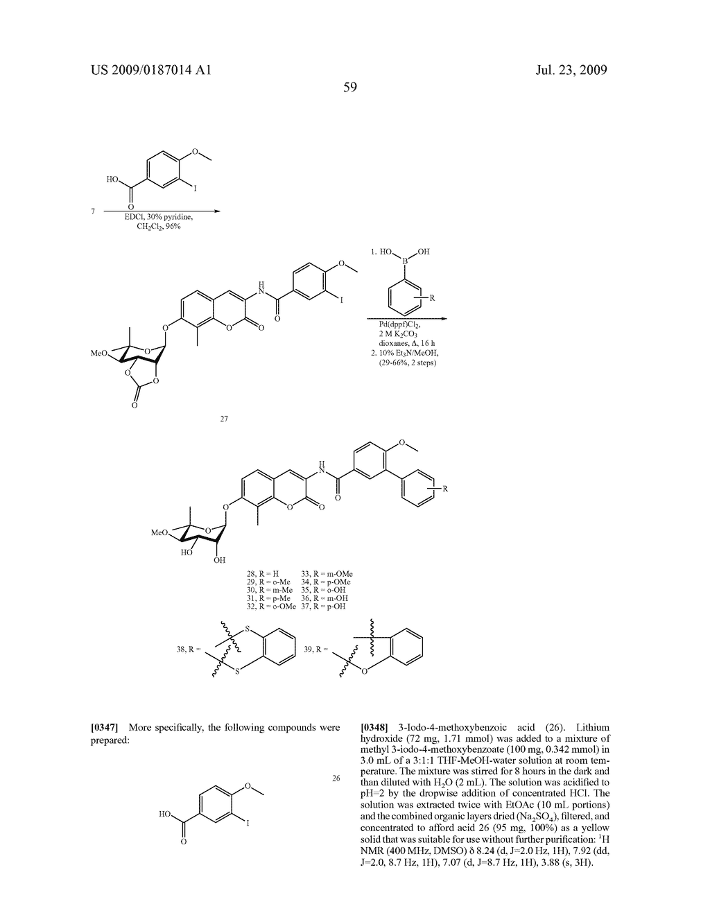 Novobiocin Analogues - diagram, schematic, and image 74