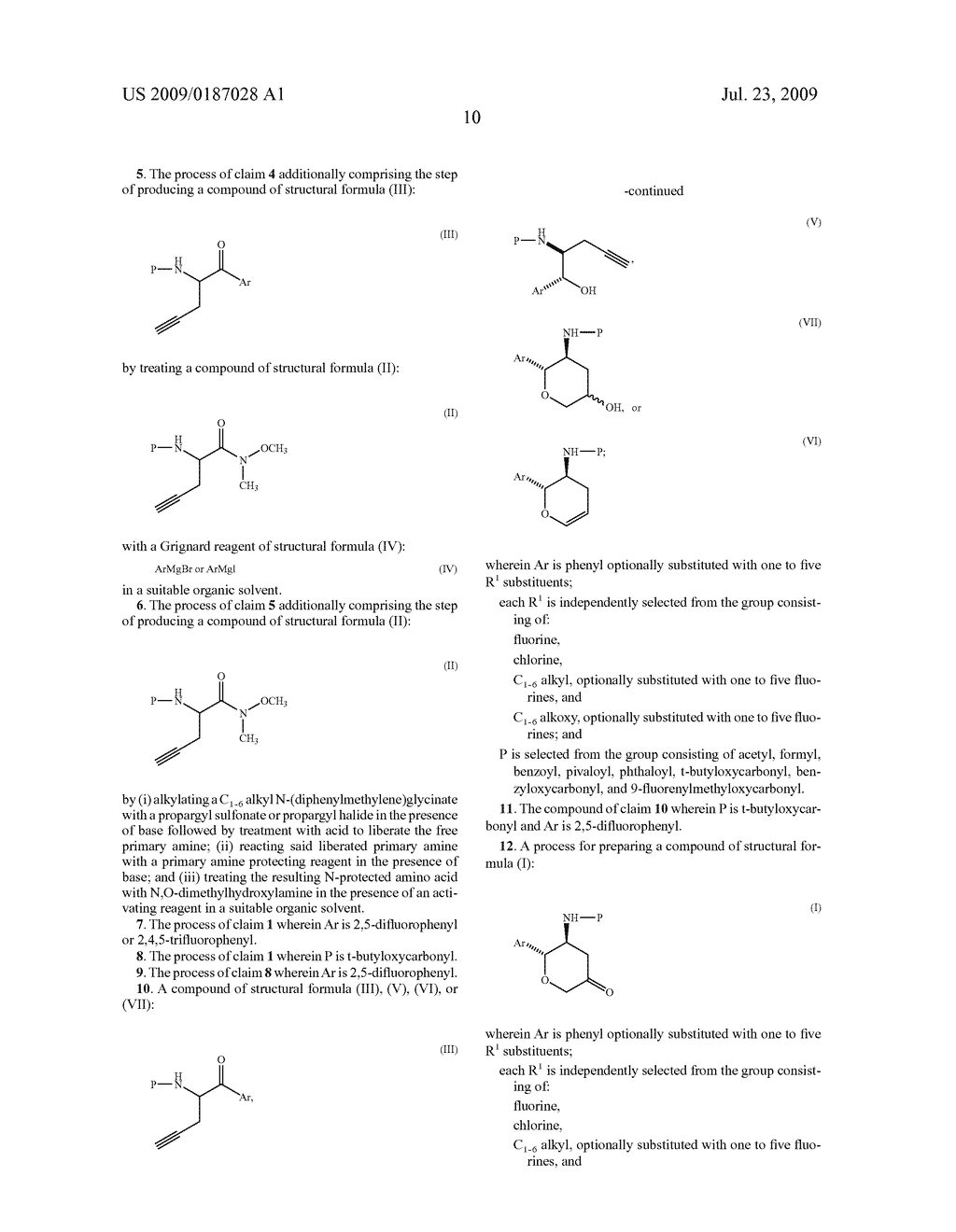 Process for preparing Chiral Dipeptidyl Peptidase -IV Inhibitor Intermediates - diagram, schematic, and image 11