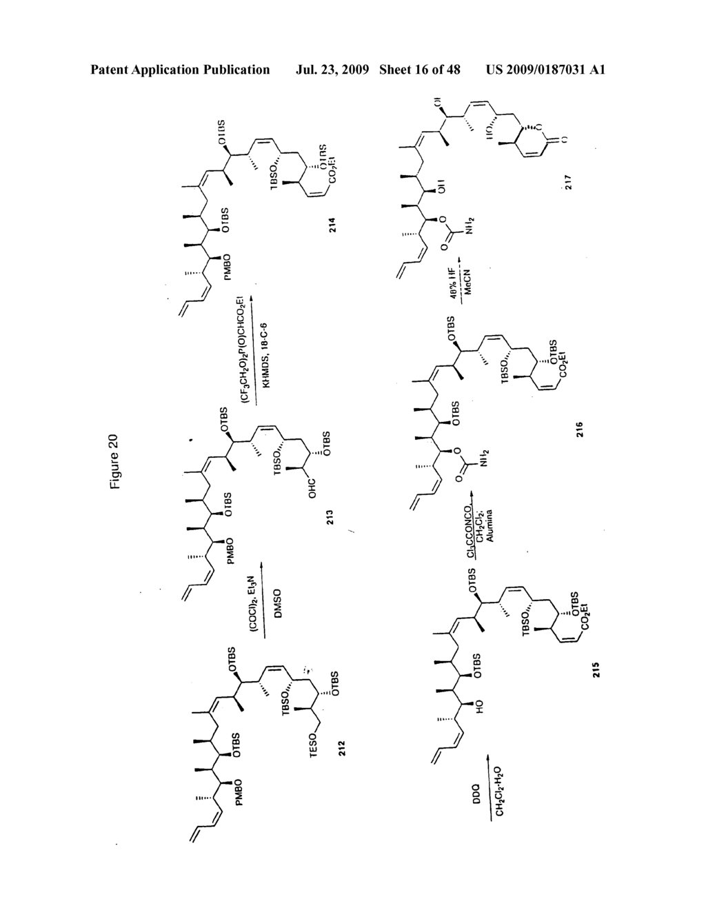 Synthetic techniques and intermediates for polyhydroxy dienyl lactones and mimics thereof - diagram, schematic, and image 17