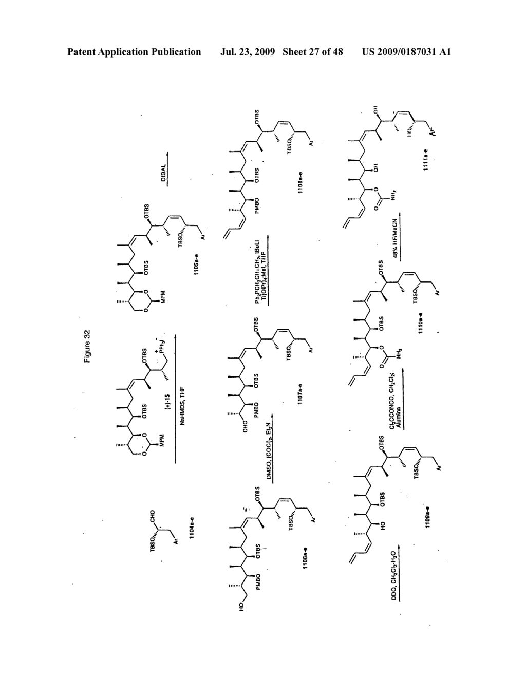 Synthetic techniques and intermediates for polyhydroxy dienyl lactones and mimics thereof - diagram, schematic, and image 28