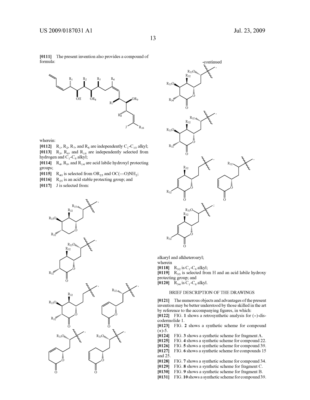 Synthetic techniques and intermediates for polyhydroxy dienyl lactones and mimics thereof - diagram, schematic, and image 62