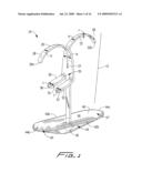 Vascular hole closure device diagram and image