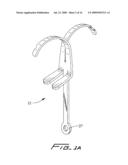 Vascular hole closure device diagram and image