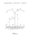 Vascular hole closure device diagram and image