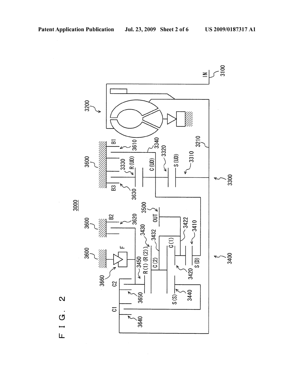 CONTROL DEVICE OF AUTOMATIC TRANSMISSION - diagram, schematic, and image 03