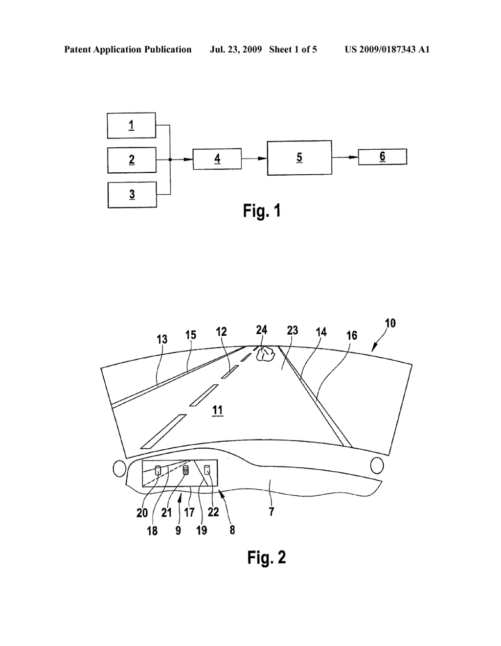 METHOD AND DEVICE FOR ASSISTING IN DRIVING A VEHICLE - diagram, schematic, and image 02