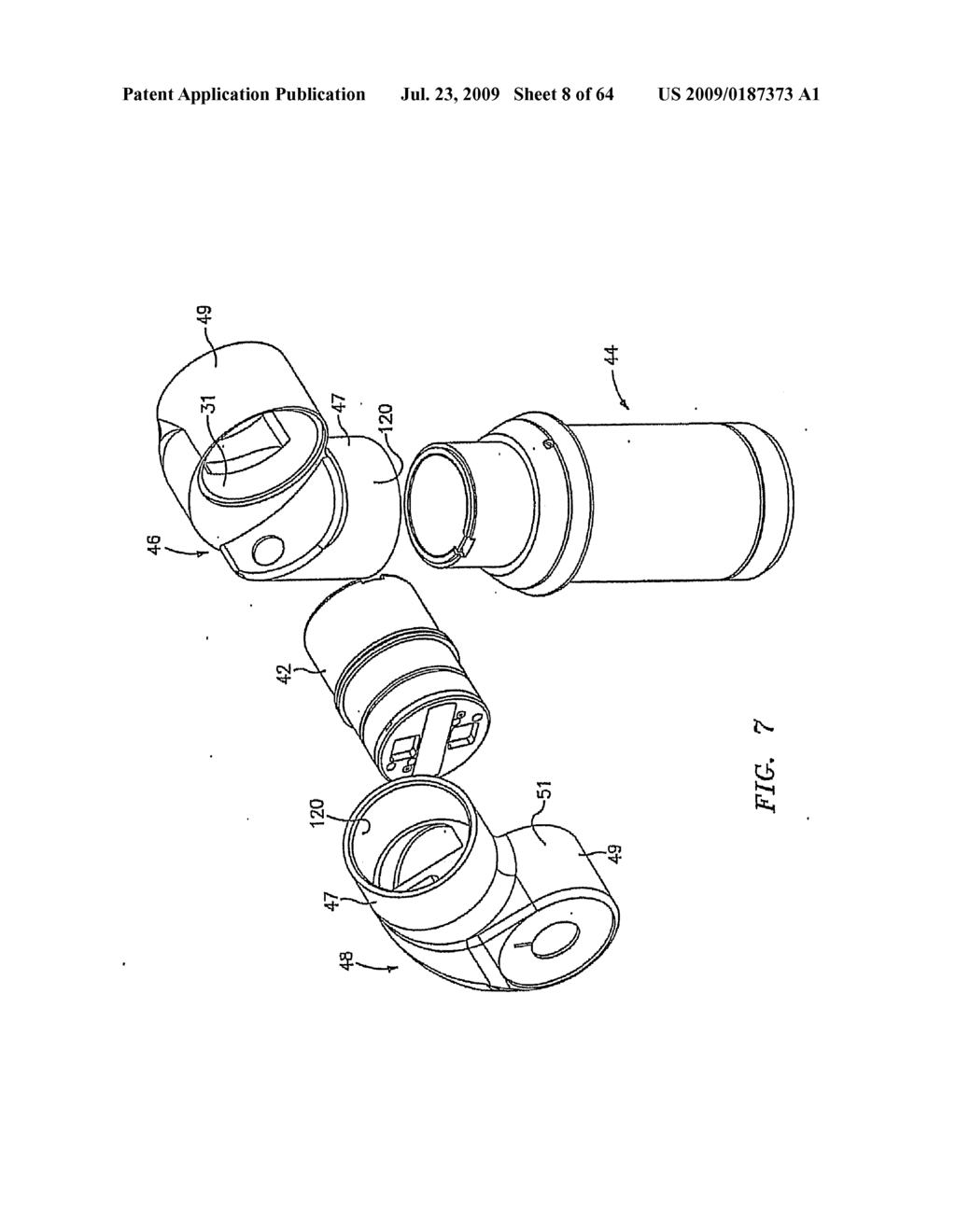 PORTABLE COORDINATE MEASUREMENT MACHINE WITH INTEGRATED LINE LASER SCANNER - diagram, schematic, and image 09