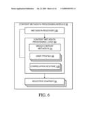 Methods and Apparatus for Targeted Media Content Delivery and Acquisition in a Wireless Communication Network diagram and image