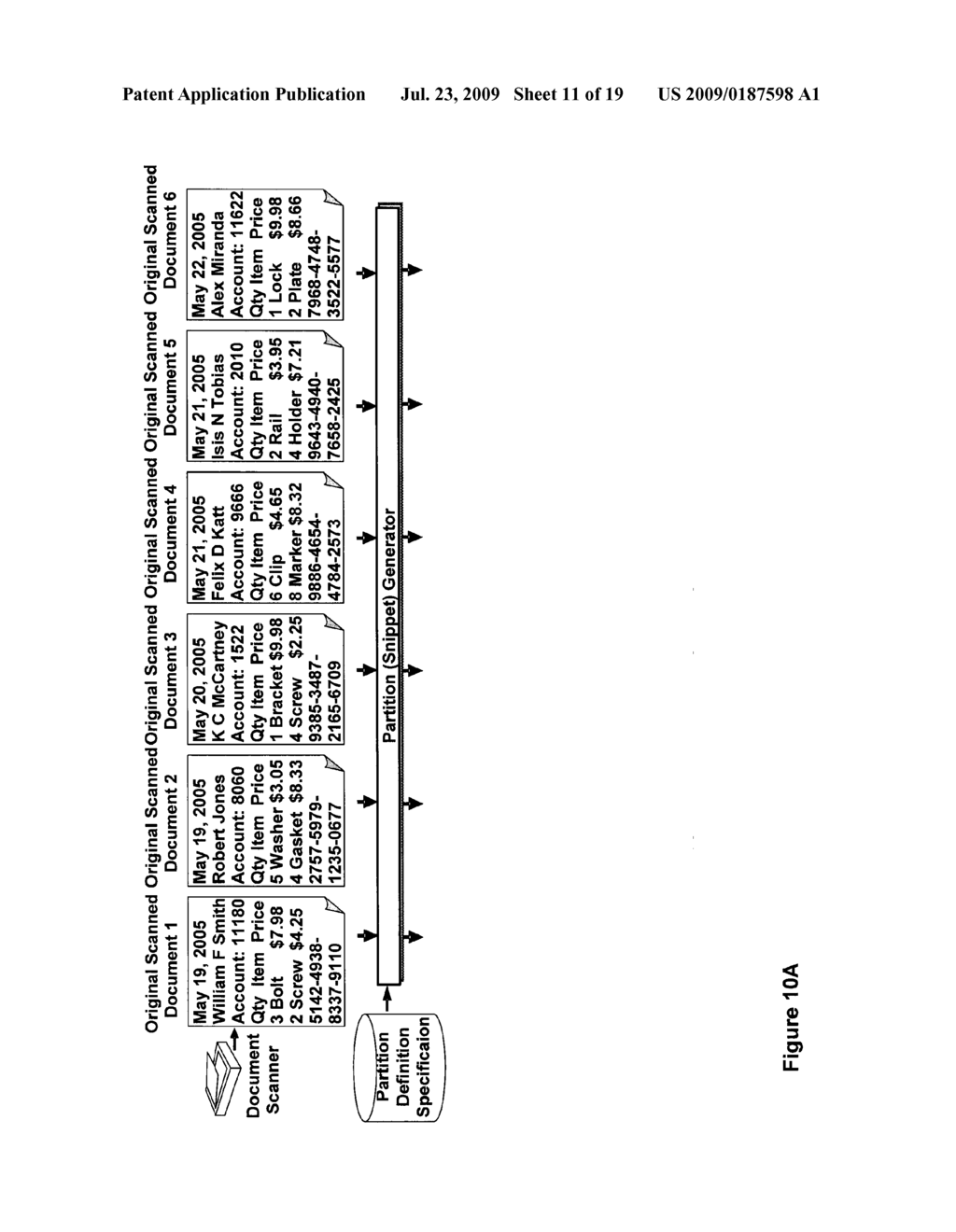 SYSTEM AND METHOD FOR ELECTRONICALLY PROCESSING DOCUMENT IMGAGES - diagram, schematic, and image 12