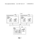 Generating identity values in a multi-host database management system diagram and image