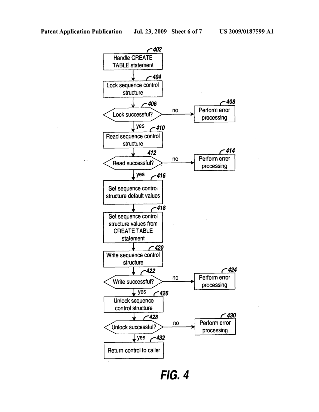 Generating identity values in a multi-host database management system - diagram, schematic, and image 07