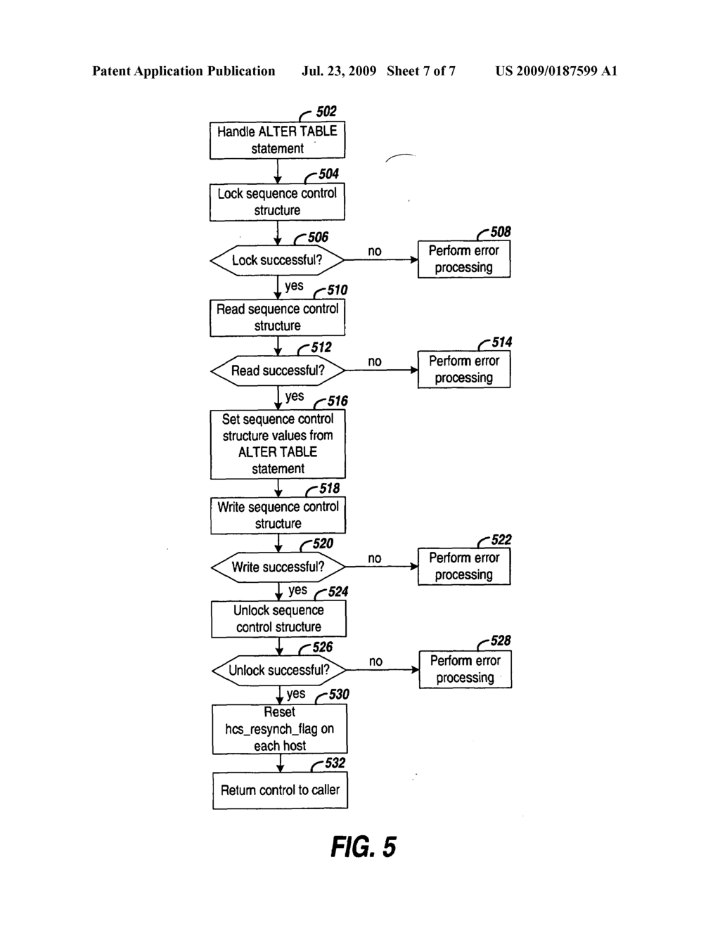 Generating identity values in a multi-host database management system - diagram, schematic, and image 08