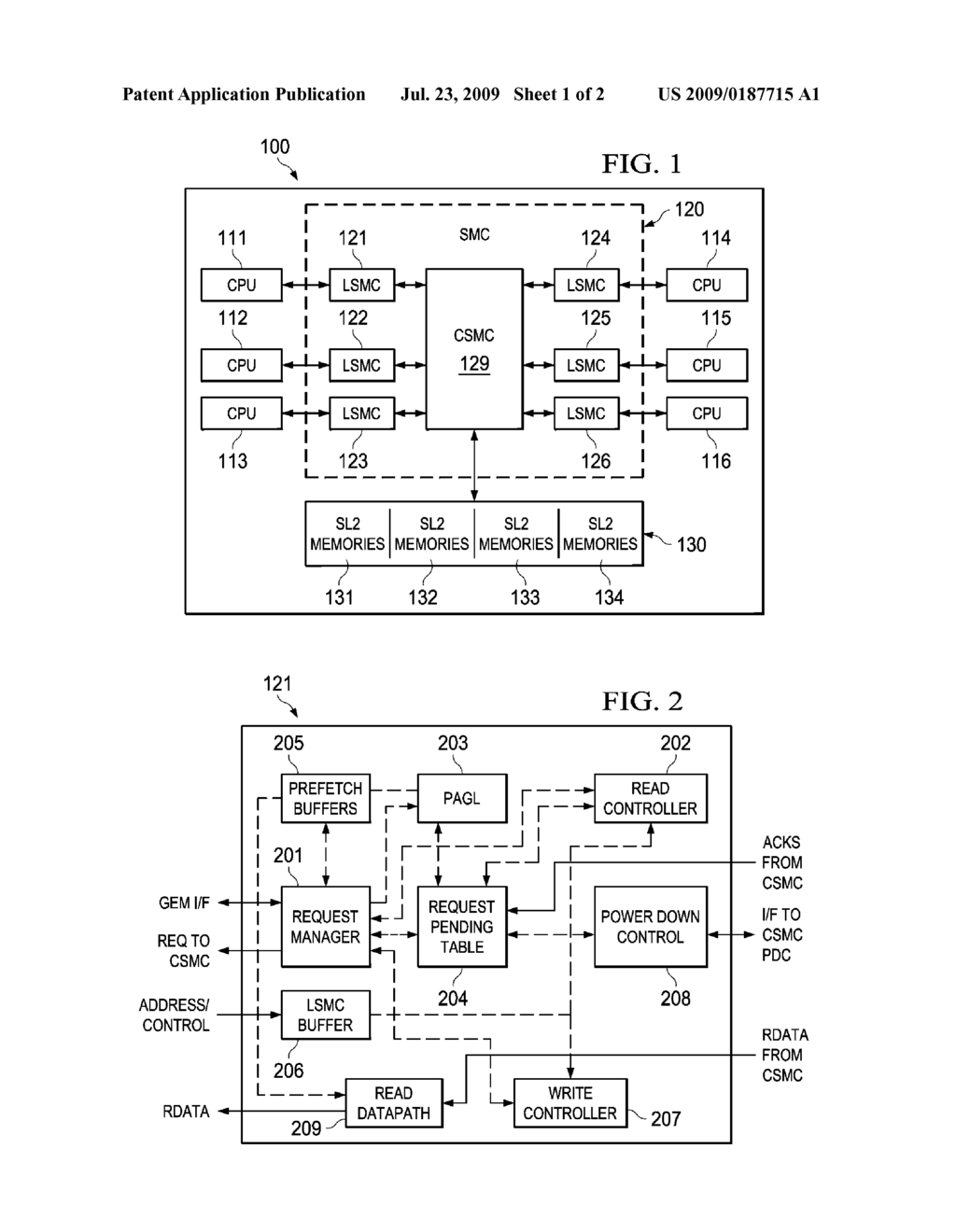 Prefetch Termination at Powered Down Memory Bank Boundary in Shared Memory Controller - diagram, schematic, and image 02