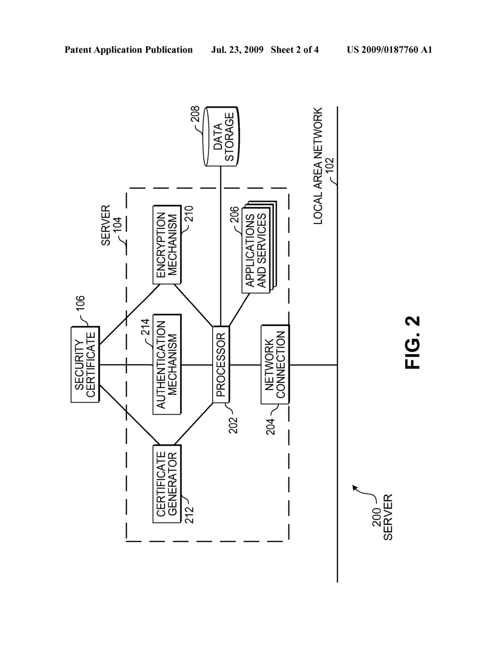 Security Mechanism within a Local Area Network - diagram, schematic, and image 03