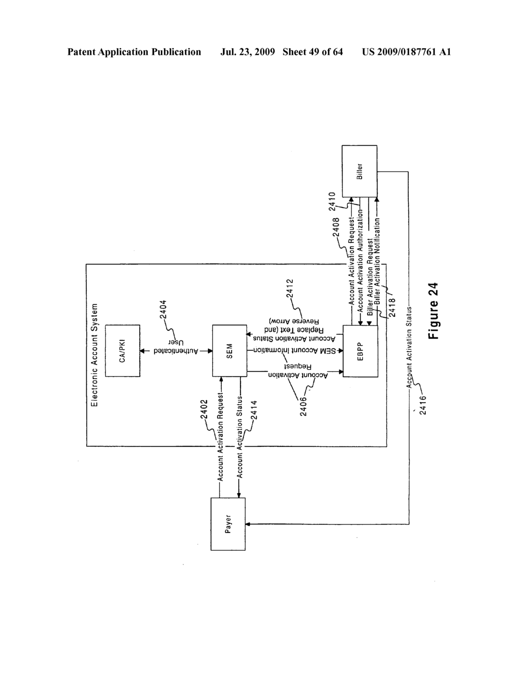 Methods and systems for proofing identities using a certificate authority - diagram, schematic, and image 50