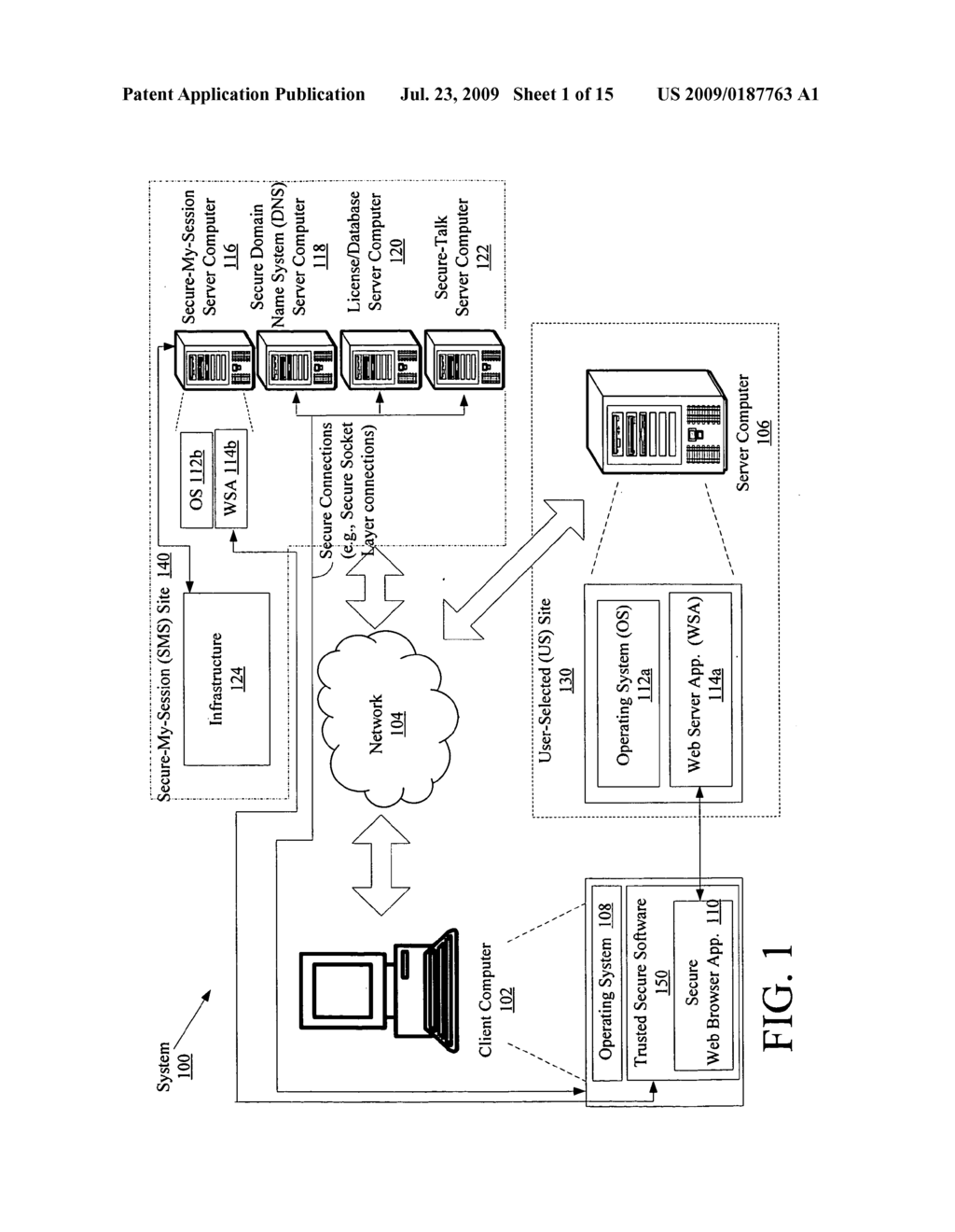 SYSTEM AND METHOD FOR PROTECTING DATA ACCESSED THROUGH A NETWORK CONNECTION - diagram, schematic, and image 02