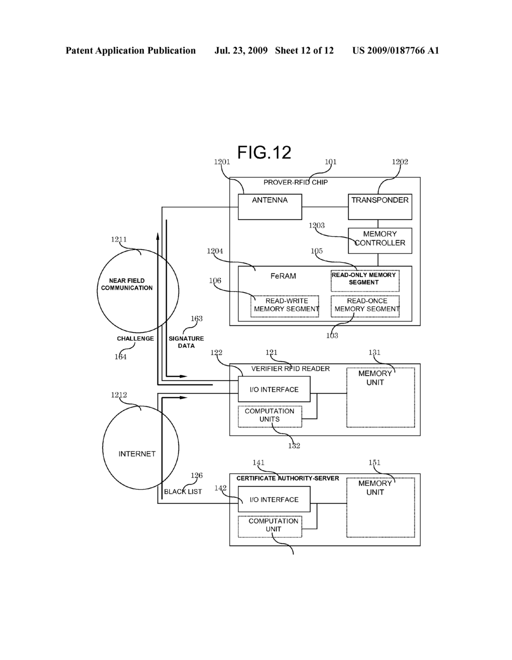 System and Method for Digital Signatures and Authentication - diagram, schematic, and image 13