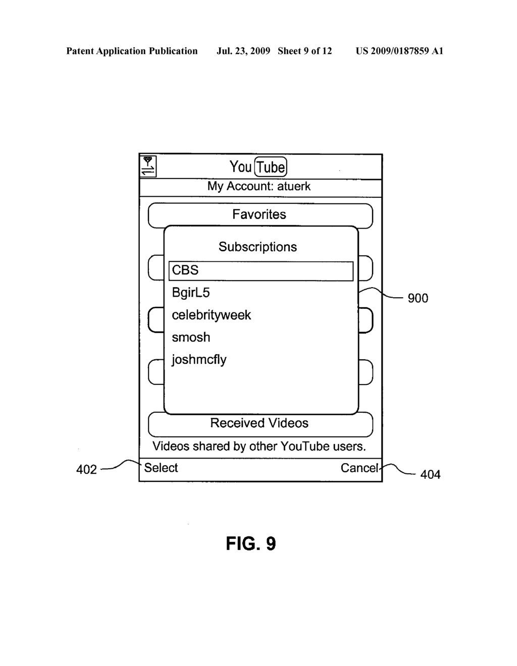 Graphical user interface elements using video pre-fetch - diagram, schematic, and image 10