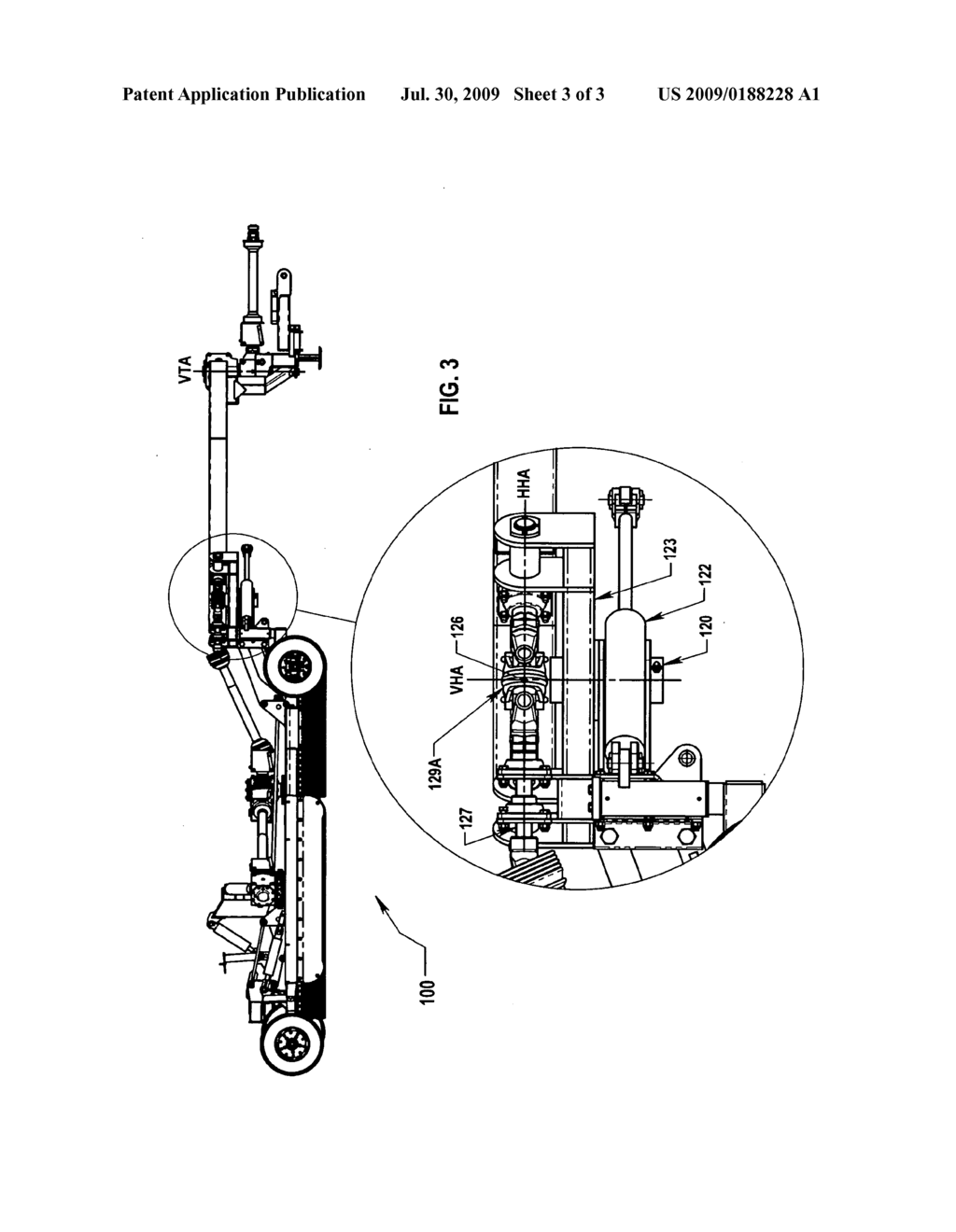 Offset Floating Hitch Rotary Mower Apparatus - diagram, schematic, and image 04