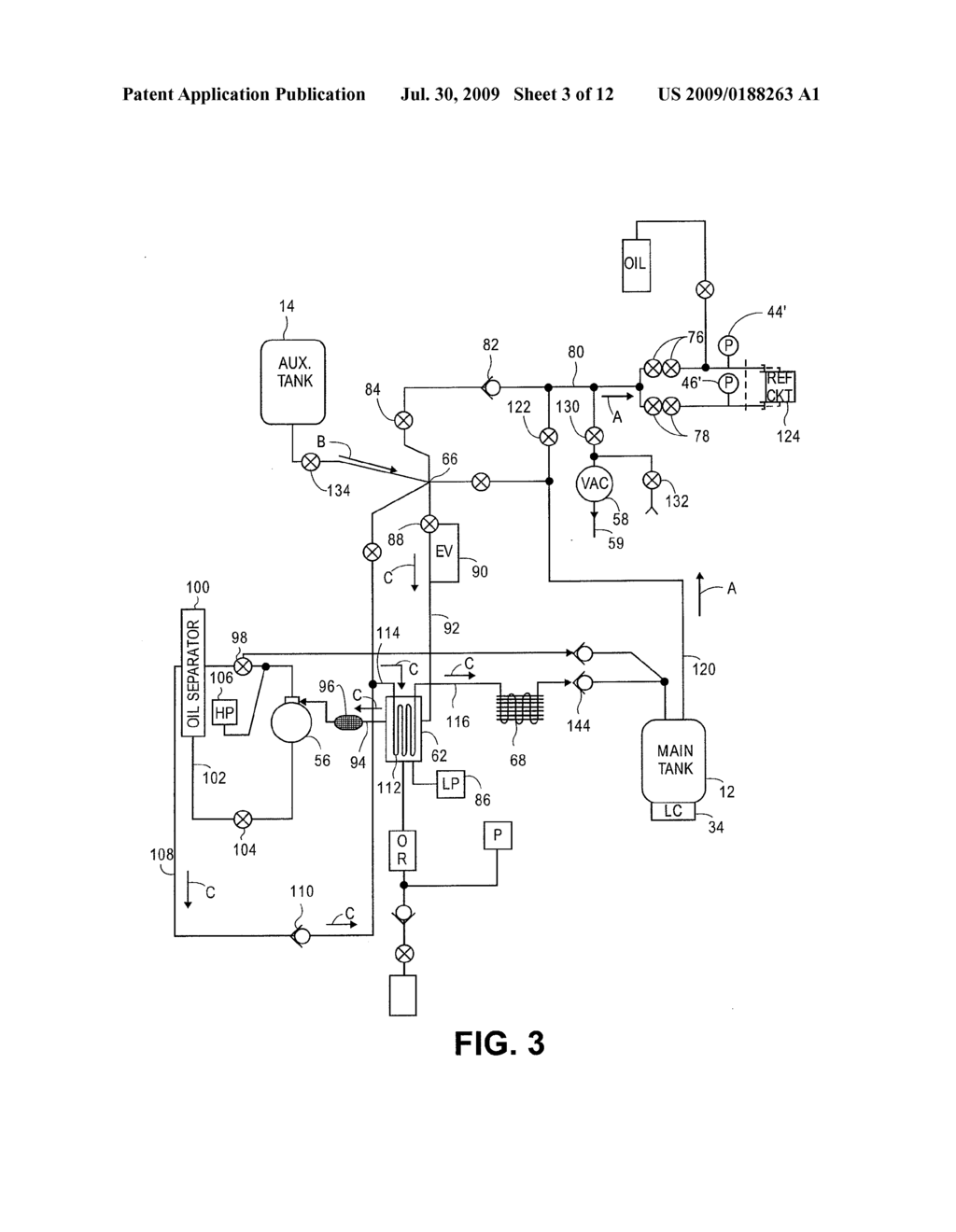 Apparatus to Clear Oil from the Hoses and Front End of a Recovery Recharge Machine - diagram, schematic, and image 04