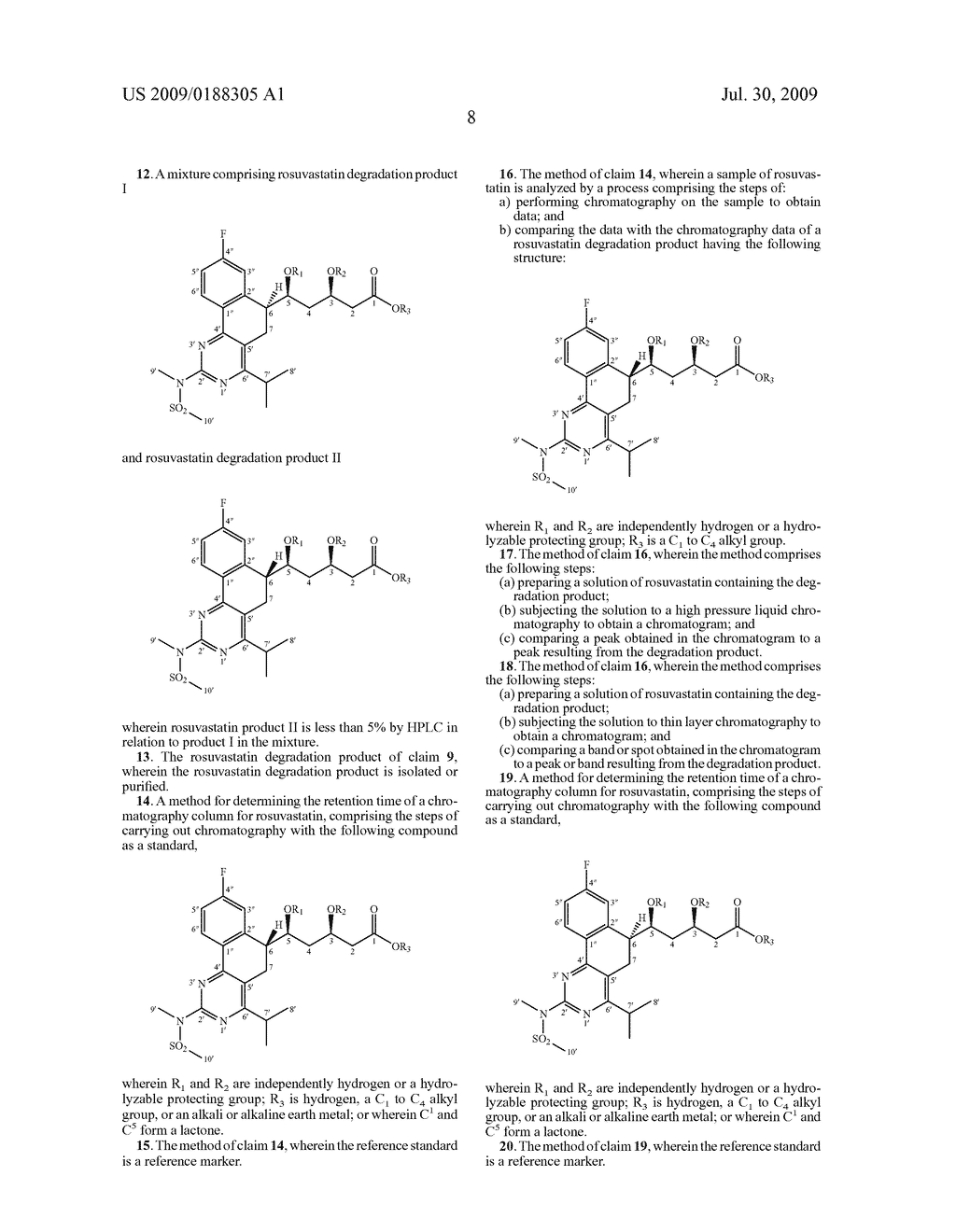 Reference standard for characterization of rosuvastatin - diagram, schematic, and image 16