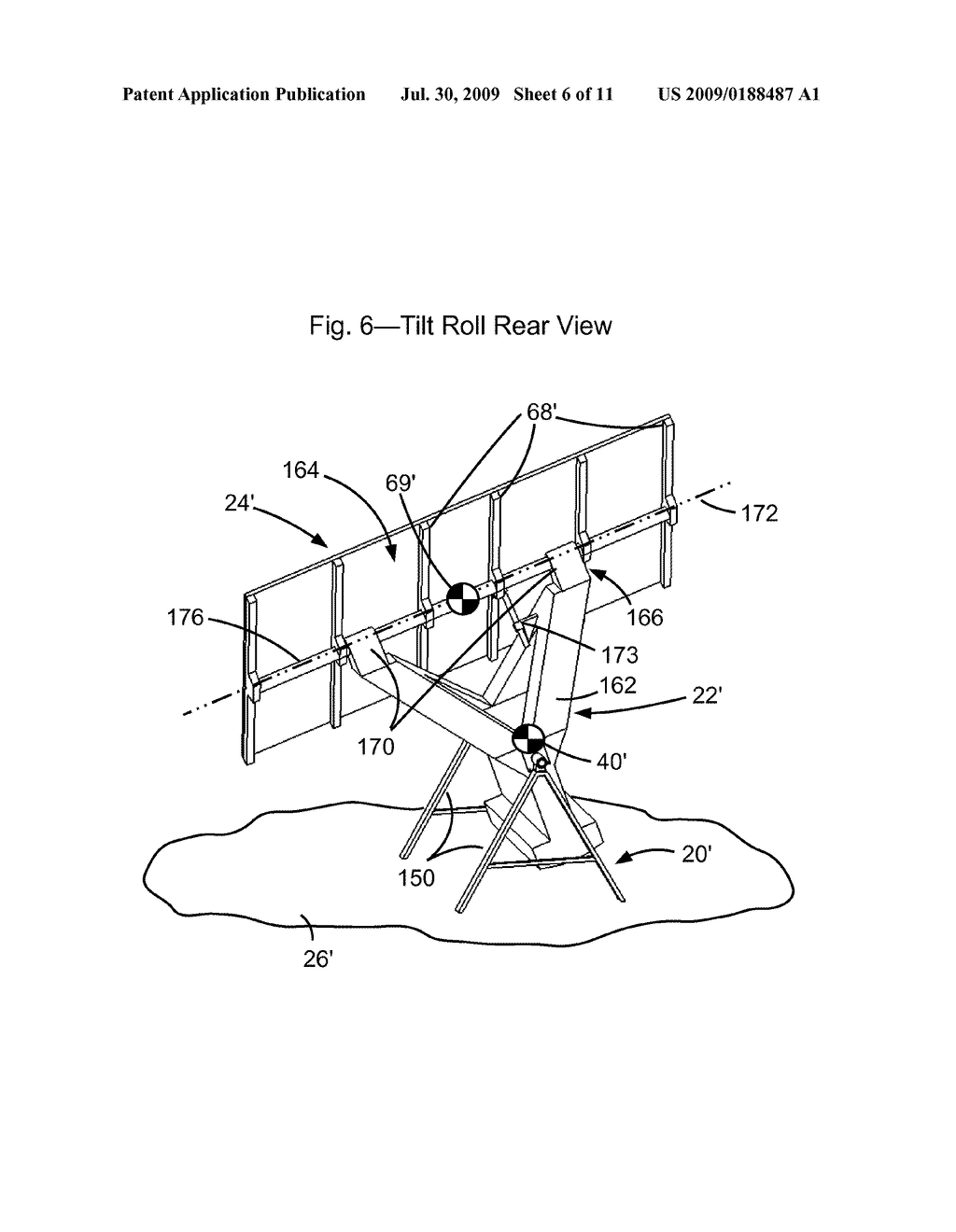 Self ballasted celestial tracking apparatus - diagram, schematic, and image 07