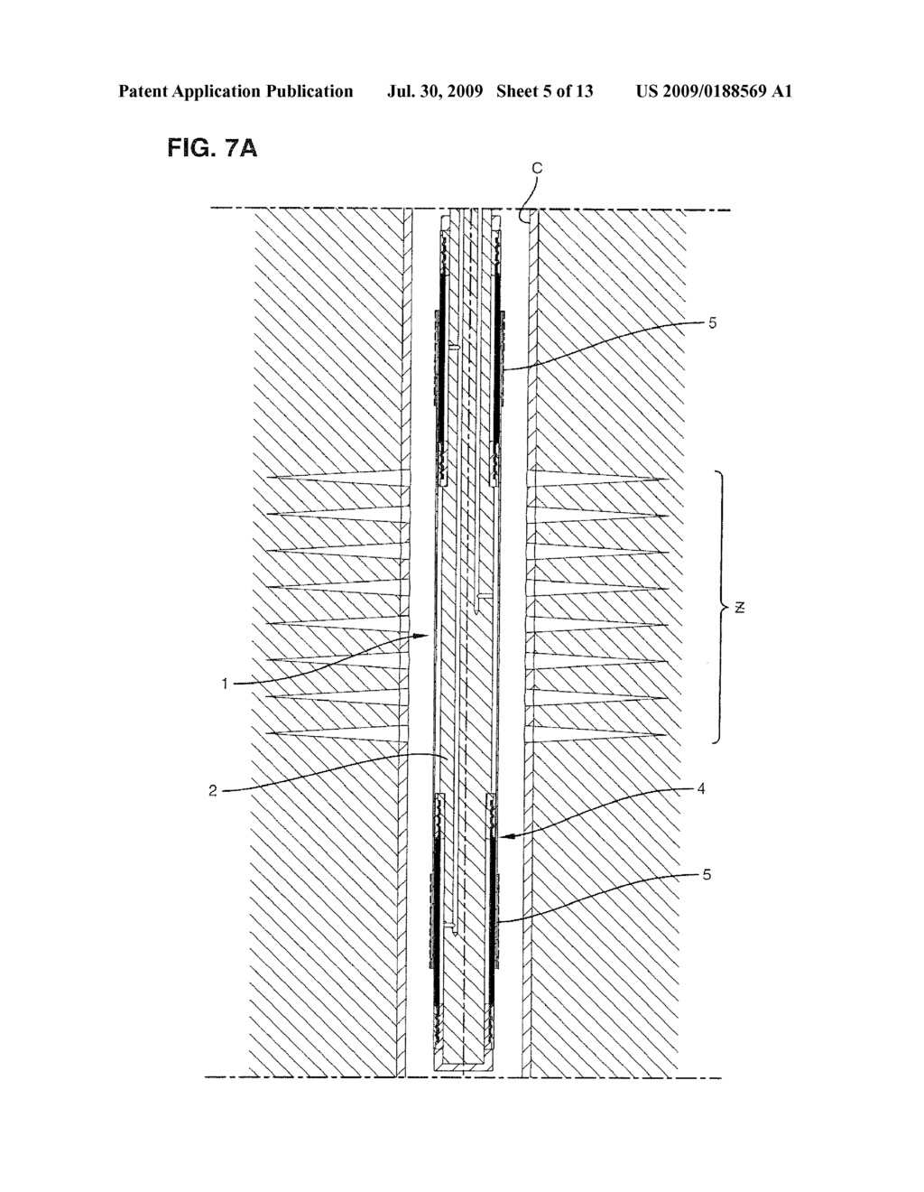 METHOD AND APPARATUS FOR PATCHING A WELL BY HYDROFORMING A TUBULAR METAL PATCH, AND A PATCH FOR THIS PURPOSE - diagram, schematic, and image 06