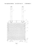 Orientation Structure on Side Plates for Cooling Fins in Automotive Heater Core diagram and image