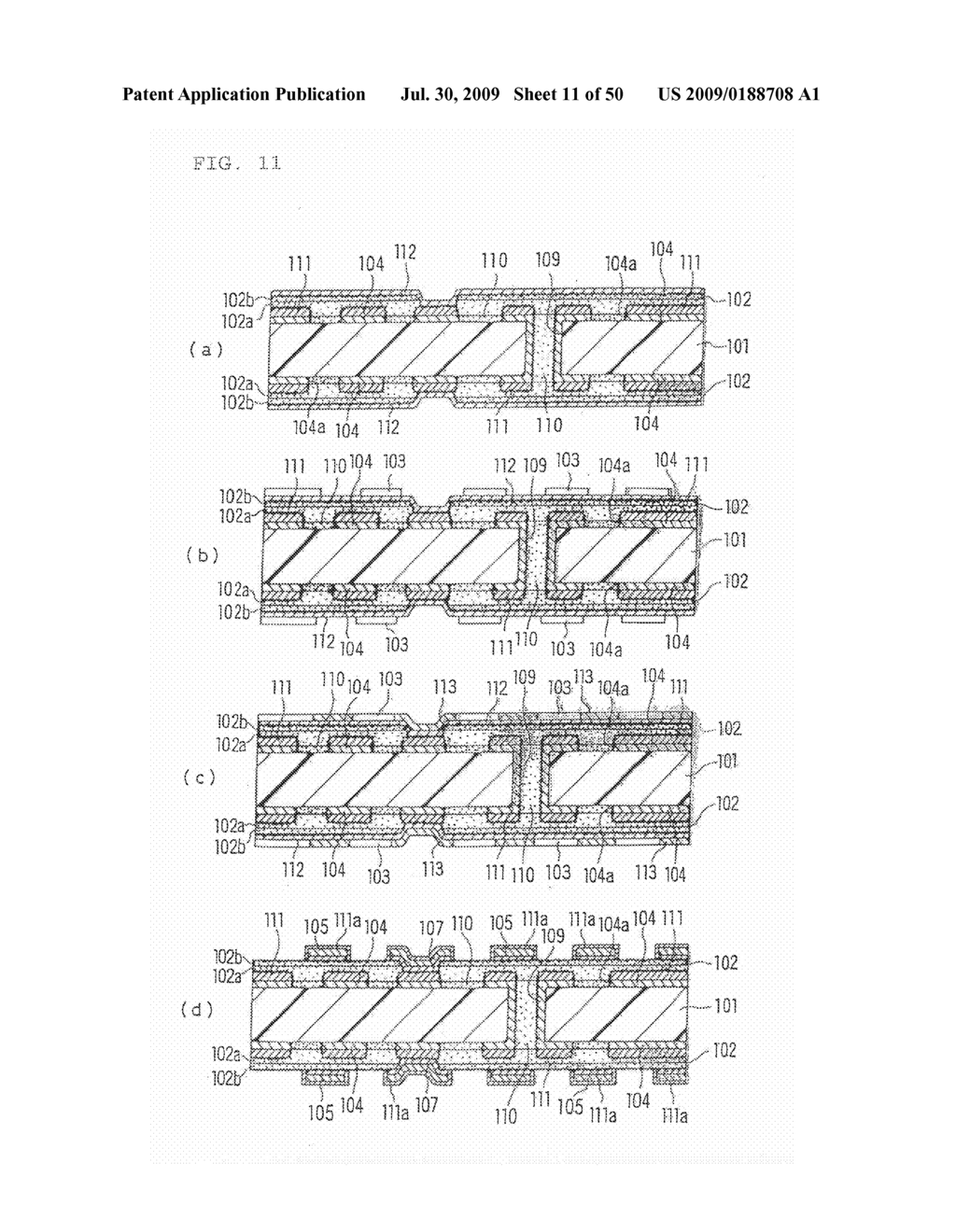 PRINTED WIRING BOARD AND METHOD FOR PRODUCING THE SAME - diagram, schematic, and image 12