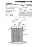 Connecting Structure between the Retaining Tabs on the Side Plates and the Cooling Fins of an Automotive Heater Core diagram and image