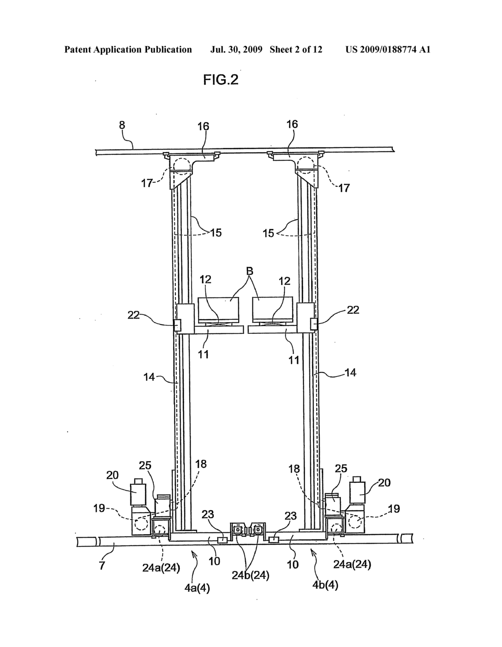Article Transporting Apparatus and Method of Operating the Apparatus - diagram, schematic, and image 03