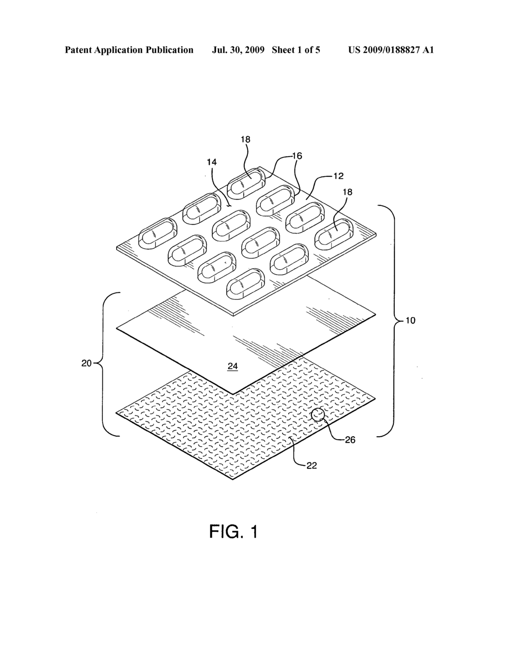 Blister package - diagram, schematic, and image 02